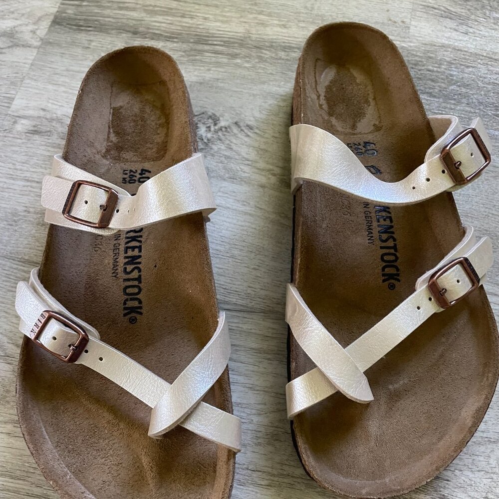 BIRKENSTOCK MAYARI BIRKO-FLOR SANDAL Size 40 NEW